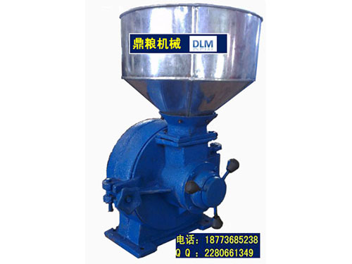 30型磨片式粉碎機(jī)、磨粉機(jī)磨粉機(jī)，磨片式，產(chǎn)量達(dá)1000公斤時,粗細(xì)可調(diào)